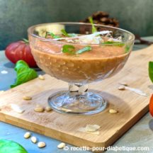 Gaspacho à l'Italienne au Pesto