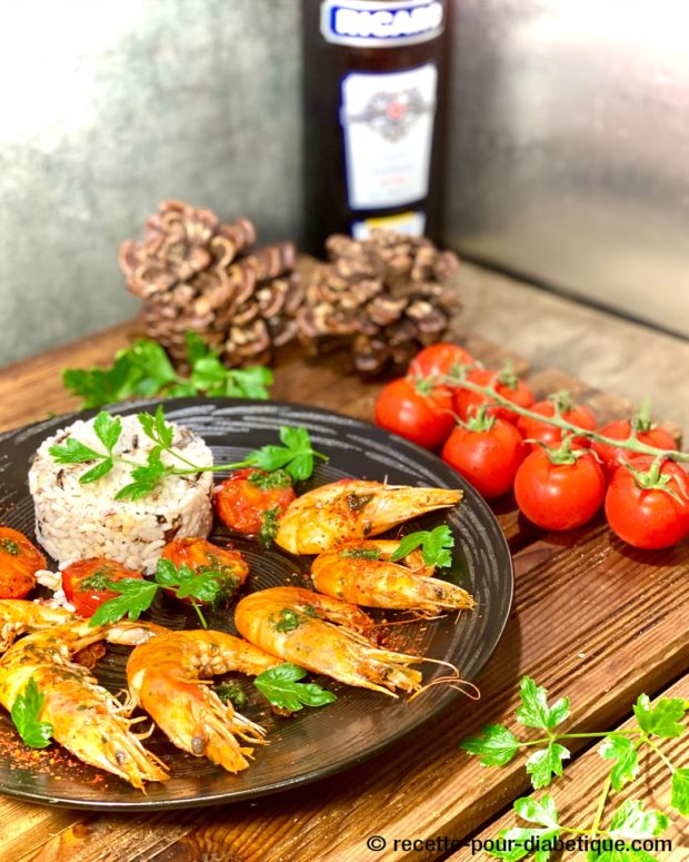 gambas pastis marseillais