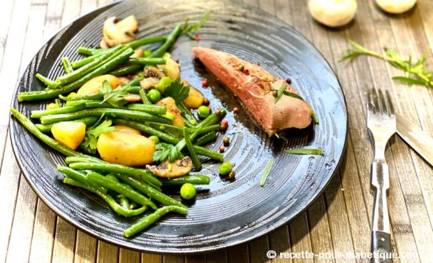 magret de canard estragon