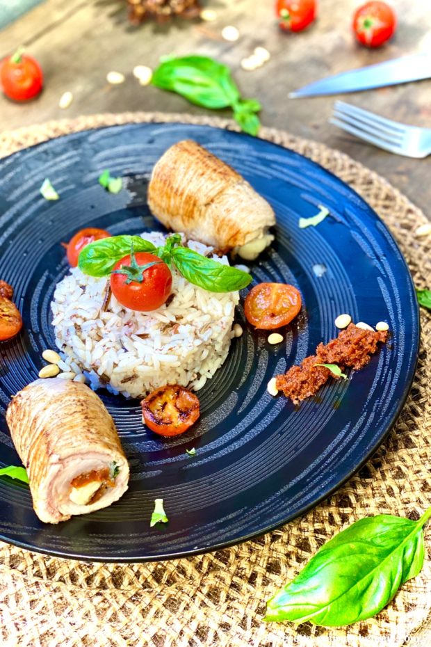 Saltimbocca de Dinde au Pesto rosso