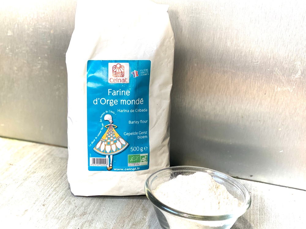 Farine d'Orge mondé - Celnat - 500 g e