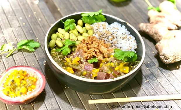 small poke bowl