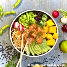 Poké bowl Saumon