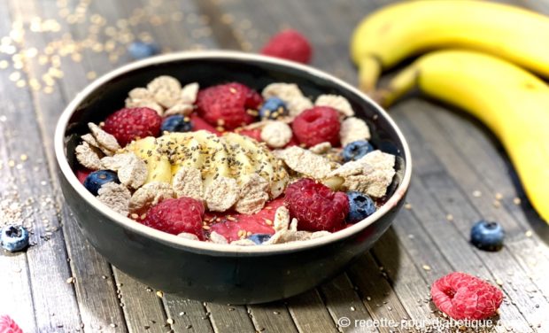 smoothie ball framboises