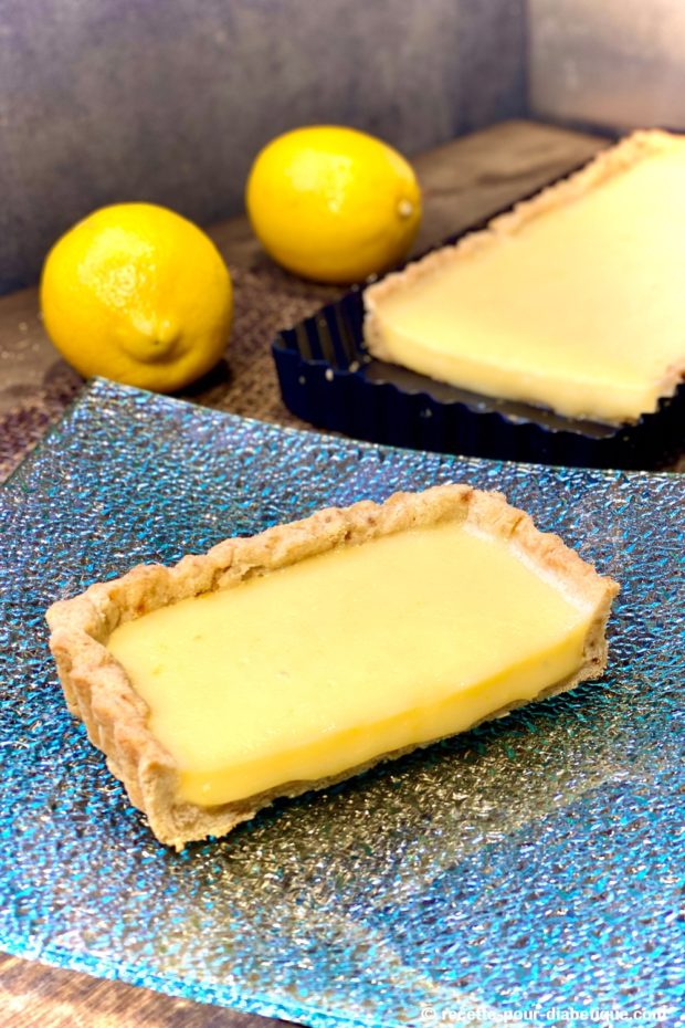 tarte au citron sirop agave