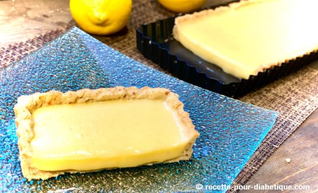 tarte au citron sans sucre