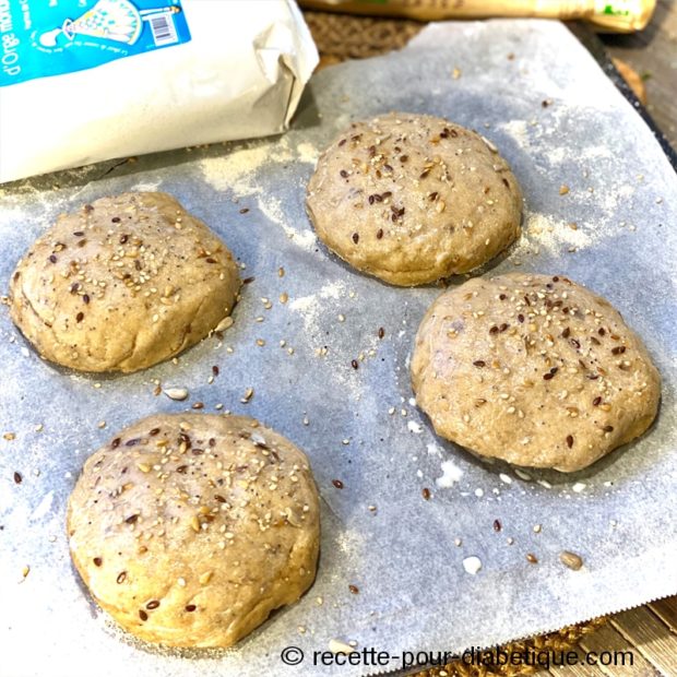 Buns à IG Bas ( Pains Burger )