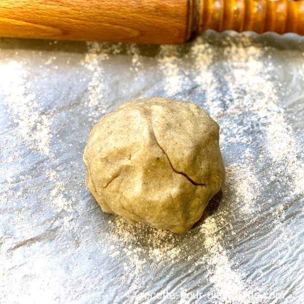 Pâte brisée à la farine d'Orge Mondée (IG Bas)
