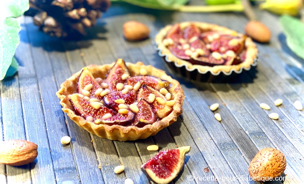 Tartelettes aux Figues Fraiches IG Bas