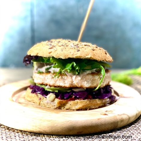 Burger Nordique au Saumon