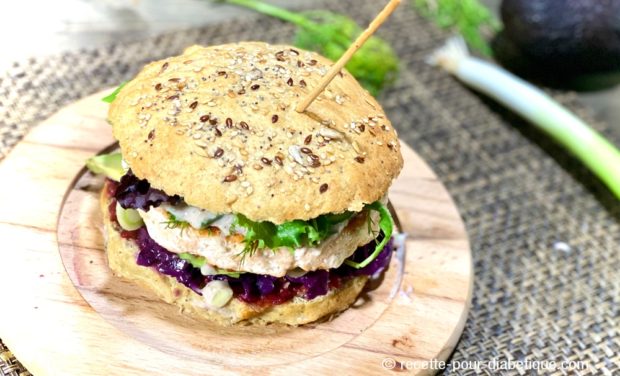 burger saumon