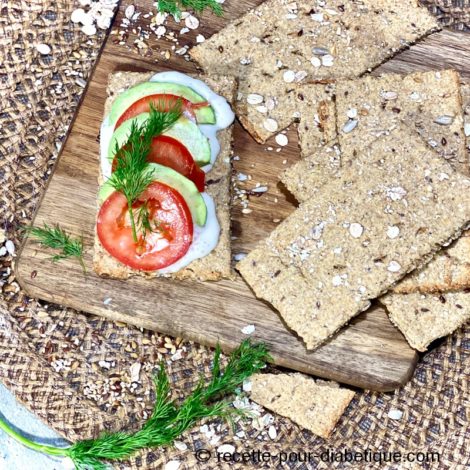 Crackers Maison façon Wasa Fibre