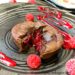 Fondant au chocolat coeur framboise