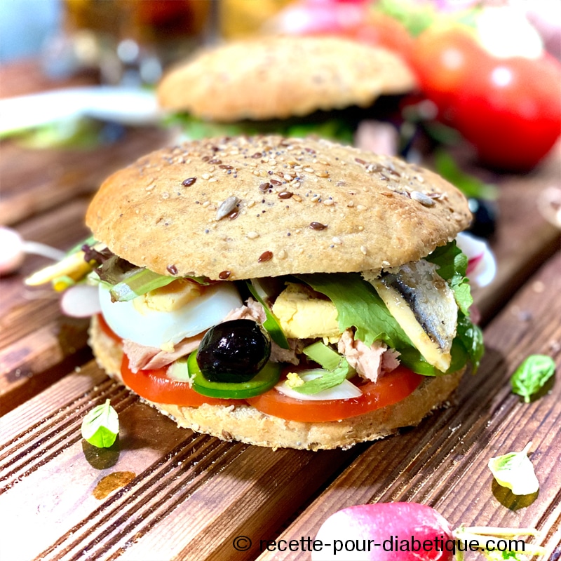 Pan Bagnat Niçois ( healthy )