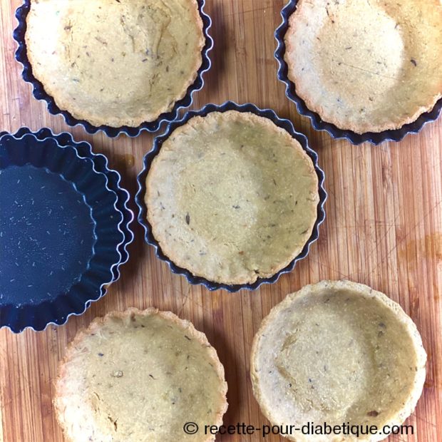 Tartelettes sablées aux Poireaux, Roquefort et Noix ( IG Bas )