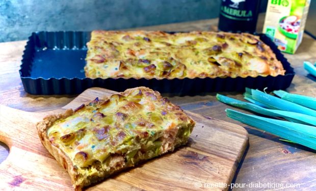 tarte ig bas poireaux saumon