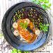 Lotte pochée au bouillon et sa sauce Américaine
