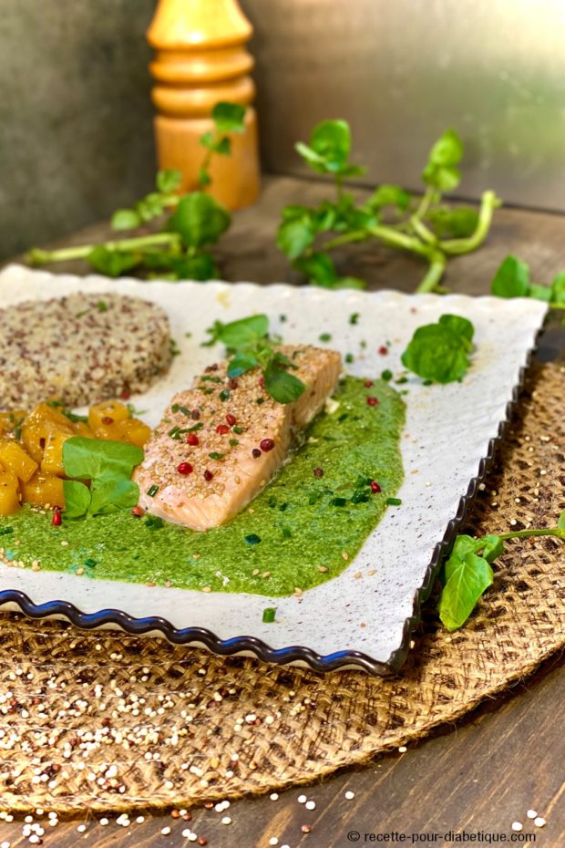 Saumon au Cresson