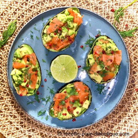 Avocat au Saumon fumé
