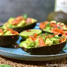 Avocat au Saumon fumé