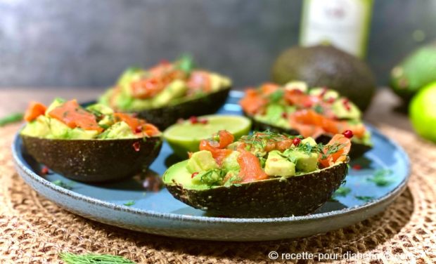 avocat saumon fumé