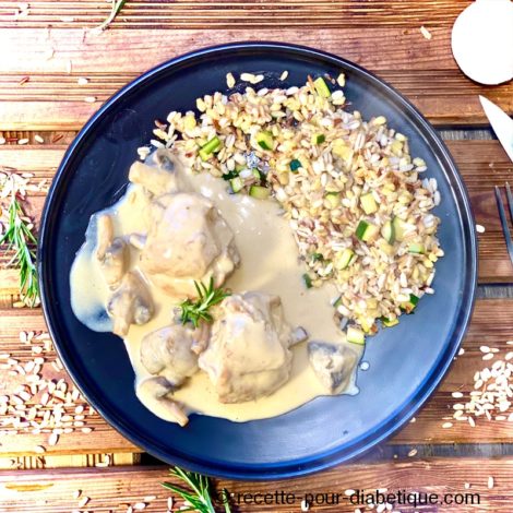 Blanquette de Lapin aux céréales