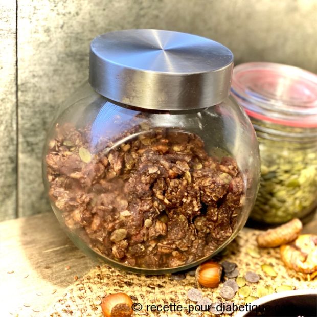 Granola Chocolat à IG Bas