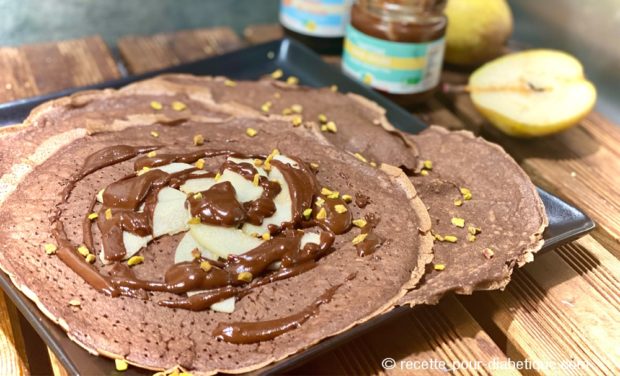 crêpes ig bas chocolat