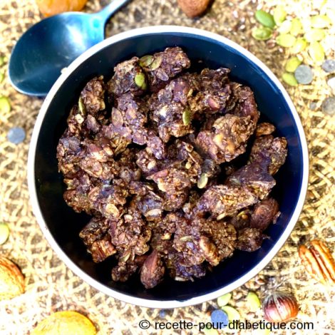 Granola Chocolat à IG Bas