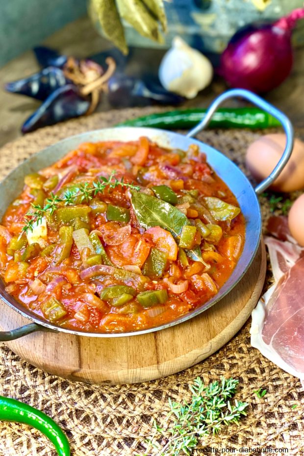 Piperade à la Basquaise