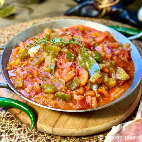 Piperade à la Basquaise
