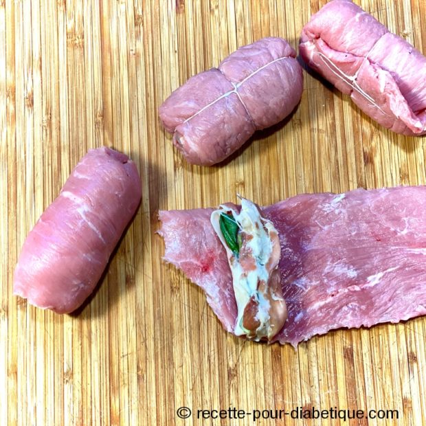 Saltimbocca de veau au Gorgonzola