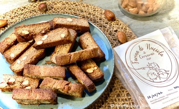 Canistrelli farine amandes et noisettes
