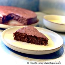 Gâteau Chocolat Courgette ( IG bas - sans beurre ni sucre )
