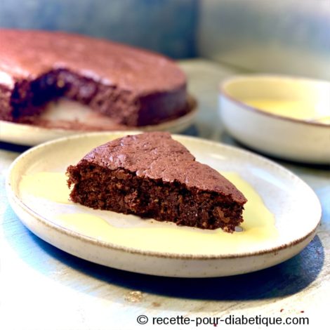 Gâteau Chocolat Courgette ( IG bas - sans beurre ni sucre )