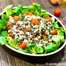 Salade au Sarrasin et Lentilles