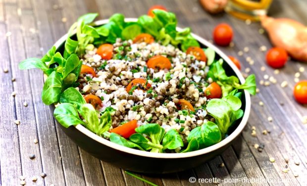 bowl Sarrasin et Lentilles