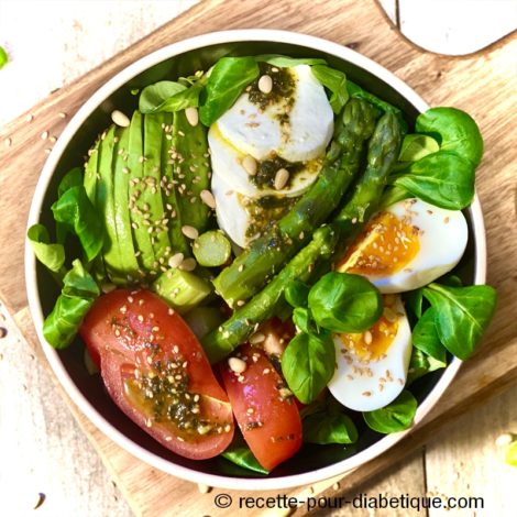 Keto Bowl (Salade Low Carb)