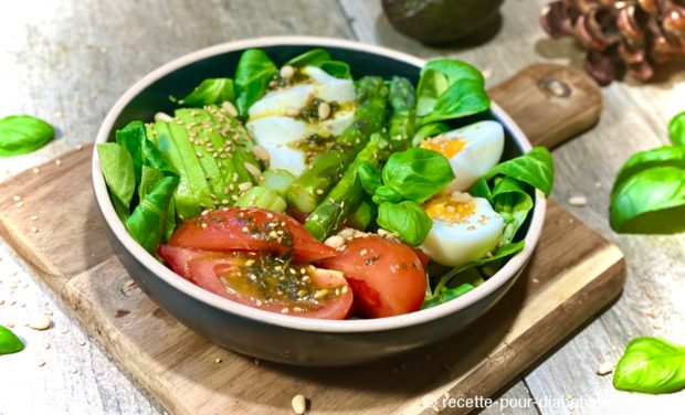 keto salad bowl
