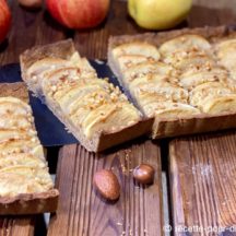Tarte rustique aux Pommes et Noisettes
