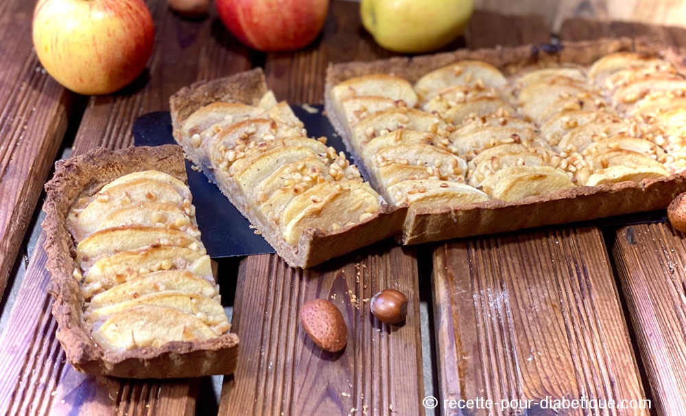 Tarte rustique aux Pommes et Noisettes