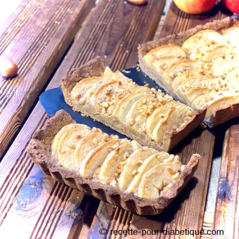 Tarte rustique aux Pommes et Noisettes