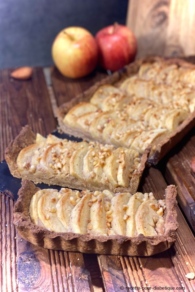 Tarte rustique aux Pommes et Noisettes