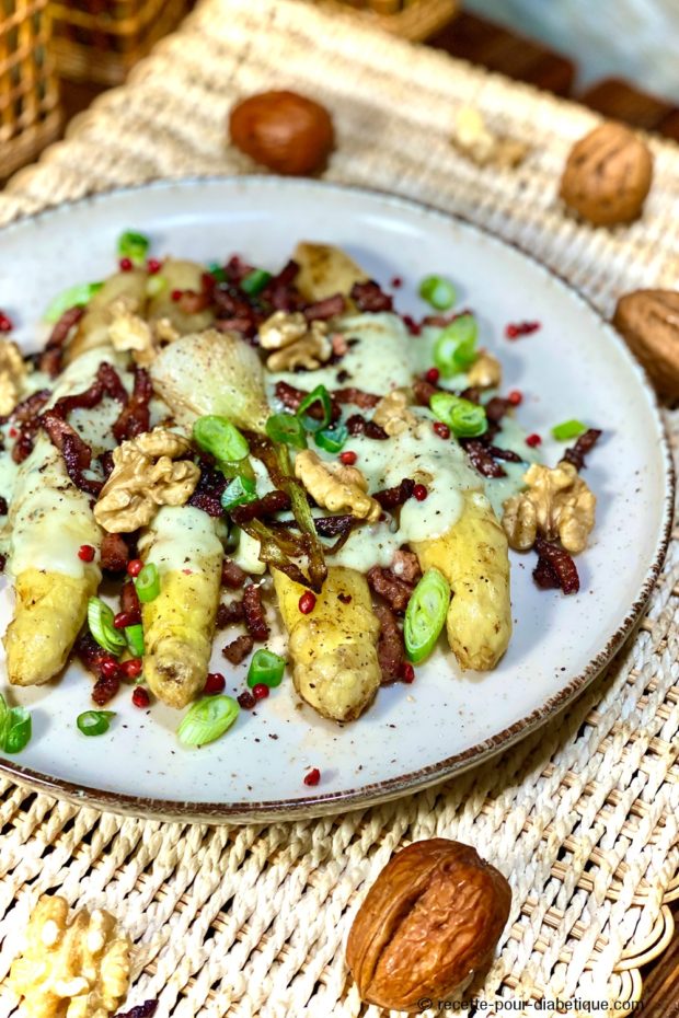 Asperges Sauce Roquefort