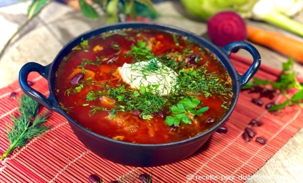 véritable Bortsch Ukrainien