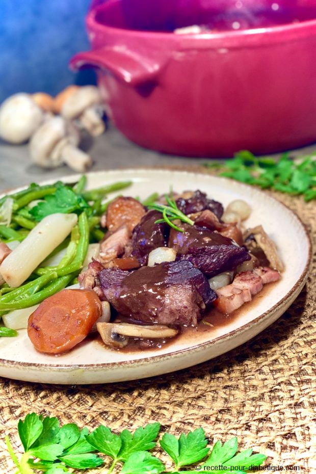 Veau à la Bourguignonne IG bas