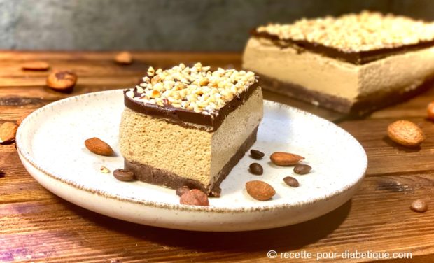 Bavarois au café low carb