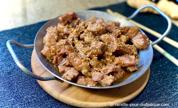 porc chinois au caramel