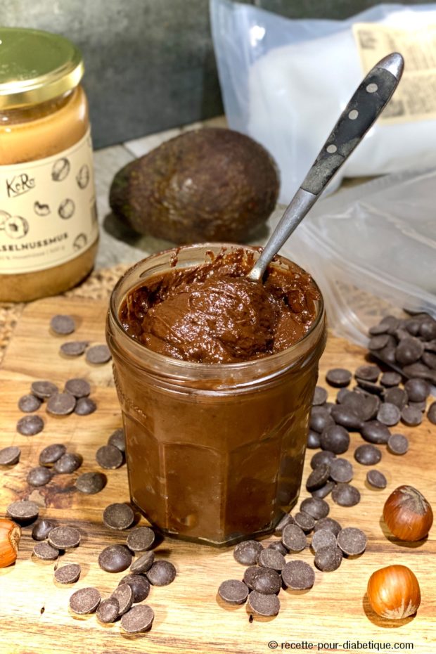 Pâte à Tartiner Chocolat Noisettes à l'Avocat