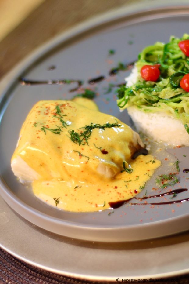cabillaud sauce armoricaine